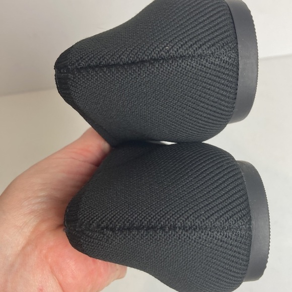 Vionic Klara Knit Ballet Flat Women's US 9.5 Black Square Toe Bow Slip-On Work - Picture 5 of 16